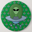 Zoek naar ruimteschip buttons Science fiction