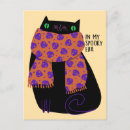 Recherche de chat halloween cartes postales Automne