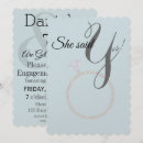 Recherche de bague de fiançailles invitations Pour elle