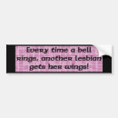 Recherche de lesbienne drôle voiture autocollants Humour