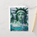 Recherche de la statue de la liberté cartes postales Eau