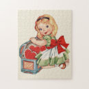 Recherche de les années 50 puzzles Fille