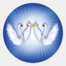 Recherche de cygnes autocollants Fiançailles