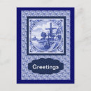 Zoek naar delfts blauwe kaarten Vintage