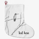 Recherche de colibri chaussette de noël Nature