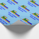 Zoek naar voertuigen cadeaupapier Locomotief