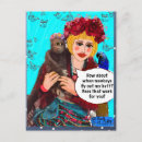 Recherche de singes drôles cartes postales Pour elle