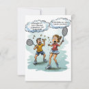Recherche de badminton anniversaire cartes Sports