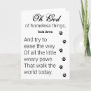 Recherche de sans abri vœux cartes Noir