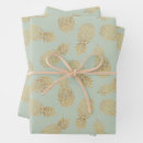 Recherche de motif hawaïen papier cadeau Vert