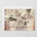 Recherche de sépia mariage invitations Floral