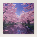 Recherche de cerisier puzzles Pétales