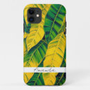 Recherche de feuille de bananier iphone coques Tropical