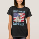 Zoek naar westie honden tshirts Papa