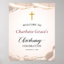 Recherche de christening posters Élégant