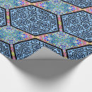 Recherche de magen david papier cadeau Bleu