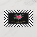 Recherche de fleurs blanches cartes visite Maquillage