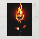 Recherche de dessin flamme cartes postales Bande dessinée