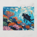 Recherche de scaphandre cartes postales Corail