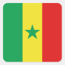 Recherche de senegal autocollants Pays