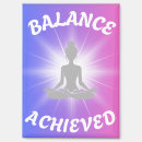 Recherche de posture de yoga magnets Équilibre