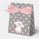 Recherche de baby shower rose et gris ballotins Pour elle