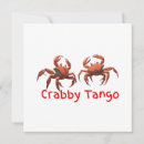 Recherche de crabe drôle vœux cartes Crabes