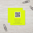 Recherche de jaune fluorescent cartes visite Tendance