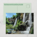 Recherche de paysage de cascade cartes postales Tropical