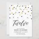 Recherche de douzième invitations Simple
