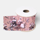 Recherche de toile rose rubans Vintage