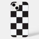 Recherche de damier noir et blanc iphone coques Rétro