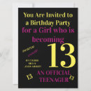 Recherche de 13 ans invitations Noir