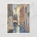 Recherche de vintage venise cartes postales Aquarelle