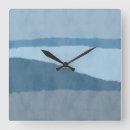 Recherche de murale abstraite horloges Bleu