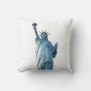 Recherche de statue de la liberté coussins Usa