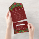 Recherche de décembre mariage invitations Verdure