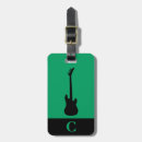 Recherche de guitare bagages étiquettes Monogramme