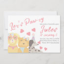 Recherche de patte de chien invitations Mignon