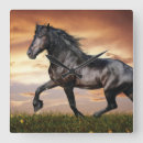 Recherche de beau cheval horloges Chevaux