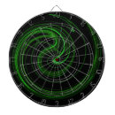 Recherche de spirale jeux de fléchettes Vert