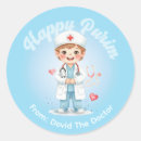 Recherche de docteur de autocollants Heureux