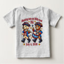 Recherche de du de juillet bébé tshirts Patriotique