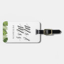 Recherche de feuille tropicale bagages étiquettes Pour eux