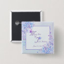 Recherche de fleurs lilas badges Aquarelle