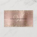 Recherche de paillettes roses cartes visite Paillettes rose gold