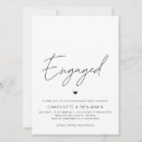 Recherche de 14x19 fiançailles invitations Pour elle