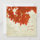 Recherche de érable rouge invitations Orange