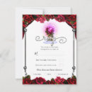 Recherche de argent blanc rouge invitations Floral