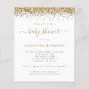 Recherche de glitter baby shower invitations Budget